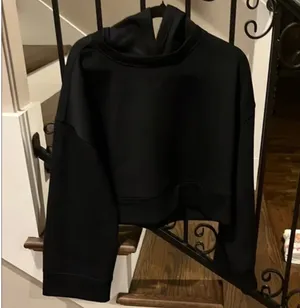 “Work” Crop Sweatshirt thumbnail 2