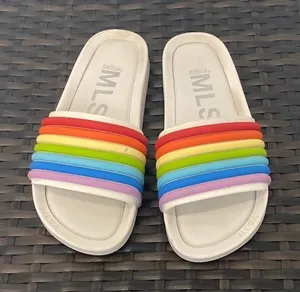 Melissa, rainbow sandals, women’s size 7 thumbnail 1