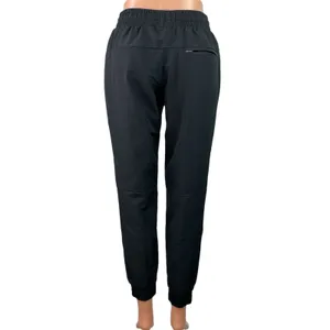 Asics Women's Black High Rise Drawstring Workout Athletic Jogger Pants Size S thumbnail 3