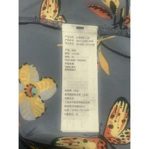 Abercrombie & Fitch Women XS Blue Butterfly Print Camisole Flowy Preppy Romantic thumbnail 7