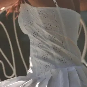 ZARA NWT White SHORT EMBROIDERED DRESS. Size Medium thumbnail 6