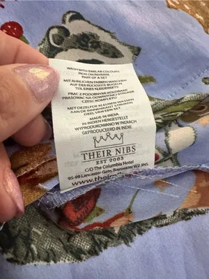 Their Nibs Woodland Animal Print Satin Pajama Set thumbnail 7