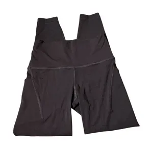 Quince‎ High Waisted Pocket Leggings Womens Small Brown Active Yoga Athleisure thumbnail 1