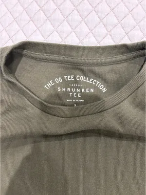 Aeropostale Long sleeve olive top thumbnail 2