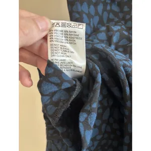 NWT Anthropologie Rue Stiic Blue Heart Print Size Small Open Back‎ Maxi Dress thumbnail 8