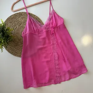 Hot pink Victoria’s Secret sheer‎ babydoll Small thumbnail 2
