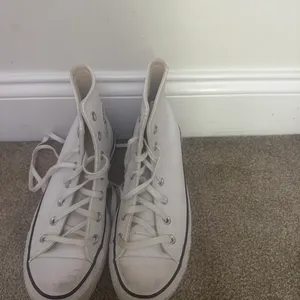 White Converse High-Top Sneakers thumbnail 2
