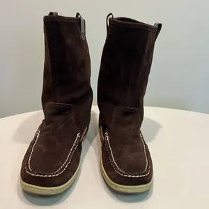 Sperry Top-Sider Womens Sandfish Boots Brown 7.5M thumbnail 2
