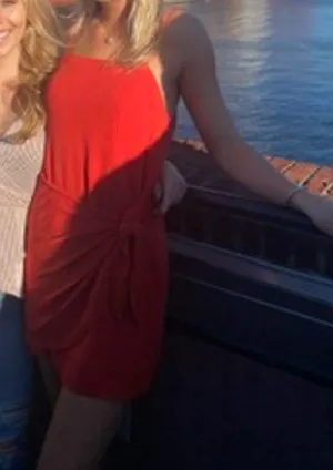Forever 21 Red Mini Dress thumbnail 2
