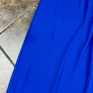 Grace Karin Royal Blue Dress Sequin Top Batwing Sleeves Solid Skirt Large thumbnail 10