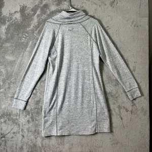 Kuhl Lea Dress Women’s Cowl Neck Pockets Thumb Holes Large‎ Hiking Gorpcore Gray thumbnail 3