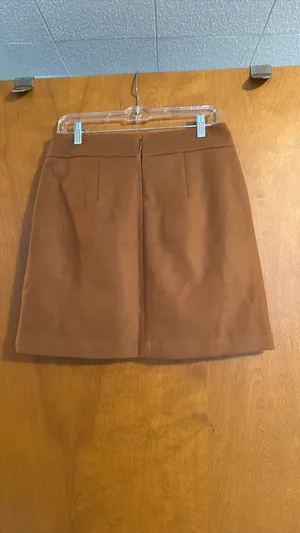 Loft Camel Skirt 6 thumbnail 2