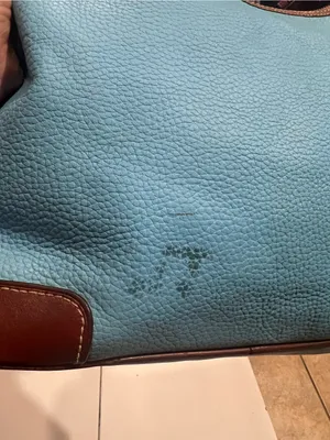 Dooney & Bourke pebbled leather hobo shoulder bag thumbnail 4