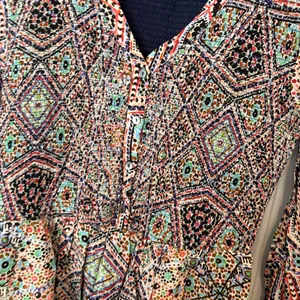 Maeve by Anthropologie‎ Tiled Amethyst Dress Size XS thumbnail 3