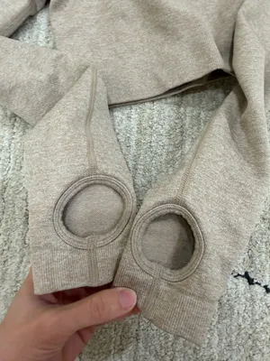 Bo+Tee Steve Long Sleeve Crop Top thumbnail 4