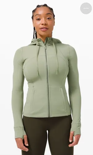 Lululemon Nulu Define Jacket Hooded Green thumbnail 1
