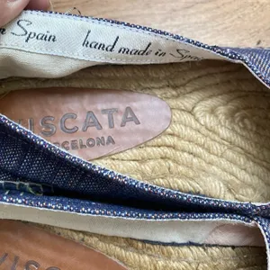 VISCATA Barcelona Canvas Espadrilles Sz 38 Handmade‎ Stripe Multicolor Comfort thumbnail 5