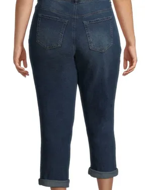 Terra & Sky Distressed Boyfriend Jeans thumbnail 2
