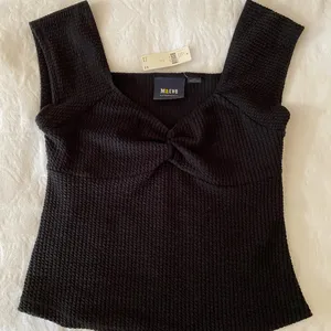 Maeve Black Textured Top thumbnail 1