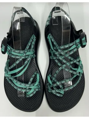 Chacos Women's ZX/3 Classic Sandals Size 8 Chuckwalla Aqua Sport Strappy thumbnail 4