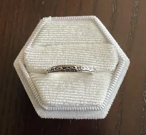 Women’s Stainless Steel Silver Ring Size 7 thumbnail 1