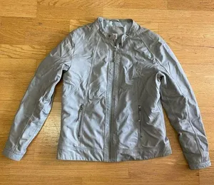 Peter Millar Soft Leather Bomber Minimalist Preppy Boho Moto Jacket M thumbnail 1