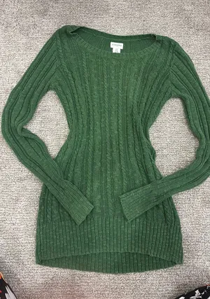 Motherhood Maternity Green long sweater thumbnail 1