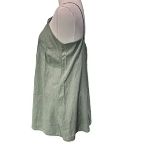 Free People Cami Tank Top Y2K 90's Baby Doll Fairy Feminine Green Size Sm thumbnail 3