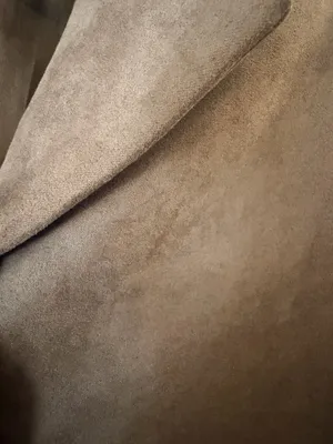 H&M Brown Suede Blazer Jacket thumbnail 5
