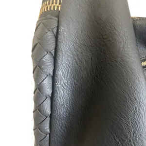 Madison West Black Vegan Leather Shoulder Bag thumbnail 4