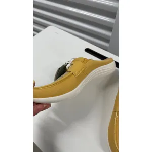 Revitalign Siesta Slide Gem Cornsilk Yellow Rhinestone Mules Size 10B thumbnail 6
