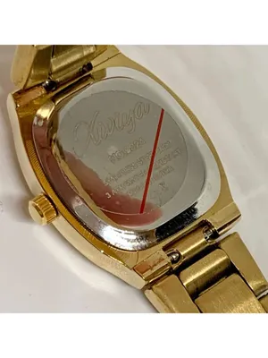 XIVIYA Women's gold tone women’s watch 22mm quartz analog up to 7.5” running thumbnail 4