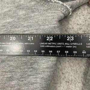 American Eagle Alpine Chalet Hoodie Women XL Gray Y2K Pullover‎ thumbnail 7