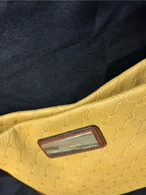 Steve Madden Crossbody Bag in Mustard Yellow & Brown thumbnail 8