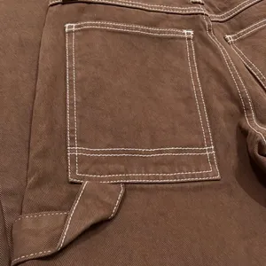 Pacific Sun ☀️ John Galt Carpenter Pants Small Brown Canvas Skateboard 🛹 Pants thumbnail 9