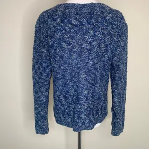 Vintage Blue Cottagecore Cardigan Sweater Sz Medium thumbnail 2