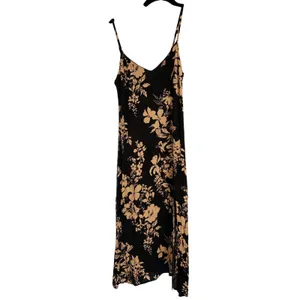 REFORMATION Black Floral Midi Crimini‎ Dress Size 0 thumbnail 2