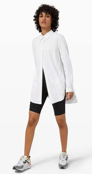Lululemon Ivory Lululemon In the Moment Tunic Shirt Size 10‎ thumbnail 1