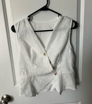 White Blouse ZARA thumbnail 1