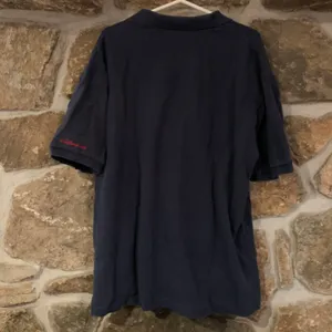 Disney Navy Blue Vintage Embroidered Graphic Polo Top thumbnail 2