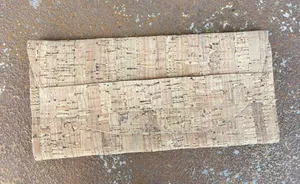 Handmade cork trifold wallet thumbnail 1