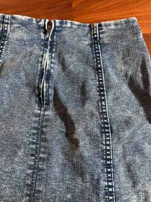 Wild Fable Blue Denim Skirt thumbnail 1