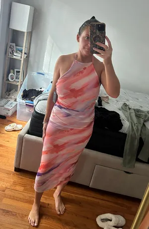 The Dye Dress Pink Size M thumbnail 5