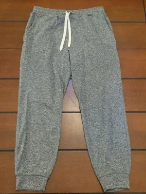 Vuori performance jogger heathered gray xs thumbnail 1