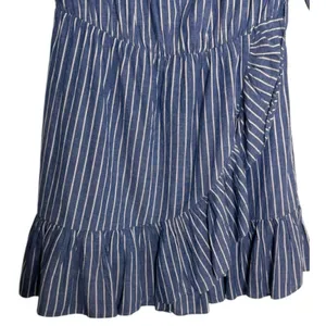 TULAROSA Maida Ruffle Dress in Blue White Stripe Size Small thumbnail 6