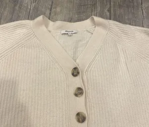 MADEWELL Ribbed Lyle Henley Sweater thumbnail 3