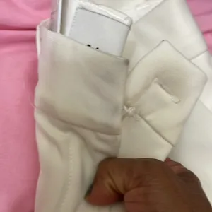 Reformation Alexa Wide Leg Cream Trousers size 2 thumbnail 6