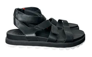 Sorel Black Leather Roaming Multi Strap Gladiator Sandal Women’s Size 9 thumbnail 1