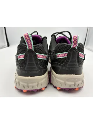 New Balance All Terrain Womens Running Shoes 8 Black Purple Mesh 412 V3 TechRide thumbnail 10