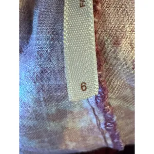 Free People Shorts Women‎ 6 Wild Plum Tribal Linen Blend Boho Retro thumbnail 7